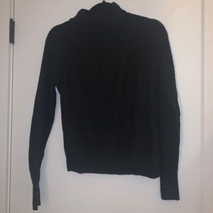Abercrombie & Fitch Black Turtleneck Sweater